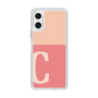 Slim Protection Case［ Original - initial two tone - C pink ］