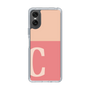 Slim Protection Case［ Original - initial two tone - C pink ］