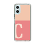 Slim Protection Case［ Original - initial two tone - C pink ］