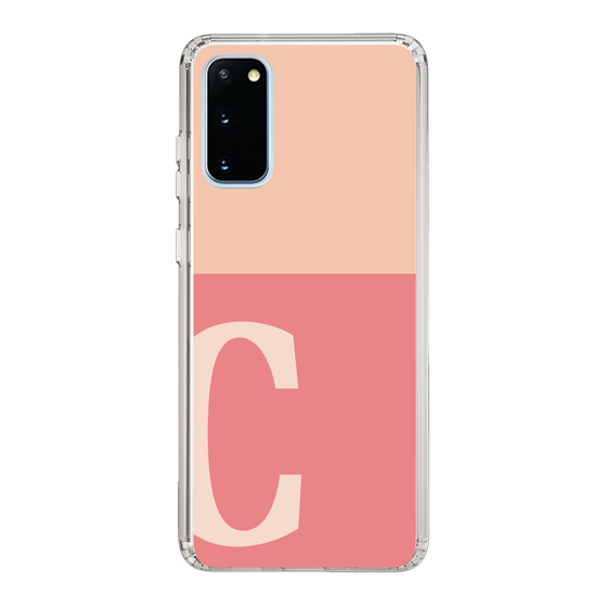 Slim Protection Case［ Original - initial two tone - C pink ］