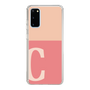 Slim Protection Case［ Original - initial two tone - C pink ］
