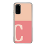 Slim Protection Case［ Original - initial two tone - C pink ］