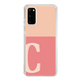 Slim Protection Case［ Original - initial two tone - C pink ］