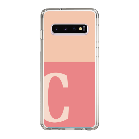 Slim Protection Case［ Original - initial two tone - C pink ］