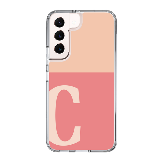 Slim Protection Case［ Original - initial two tone - C pink ］