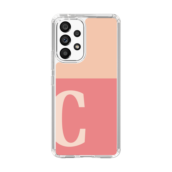 Slim Protection Case［ Original - initial two tone - C pink ］