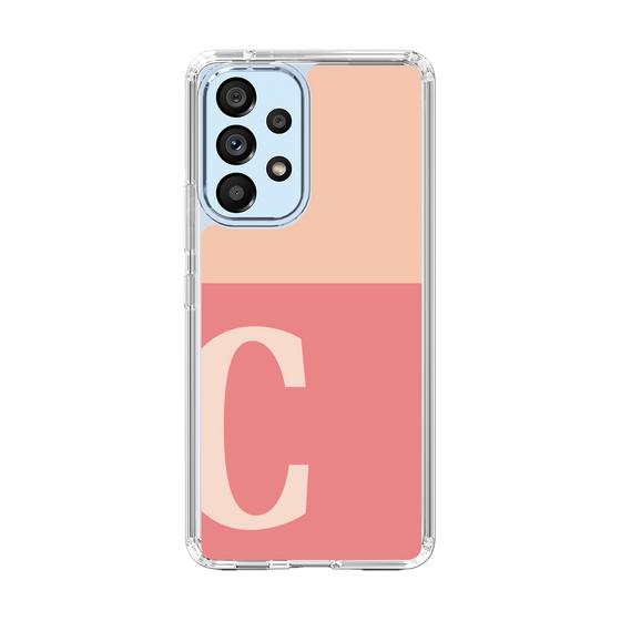 Slim Protection Case［ Original - initial two tone - C pink ］