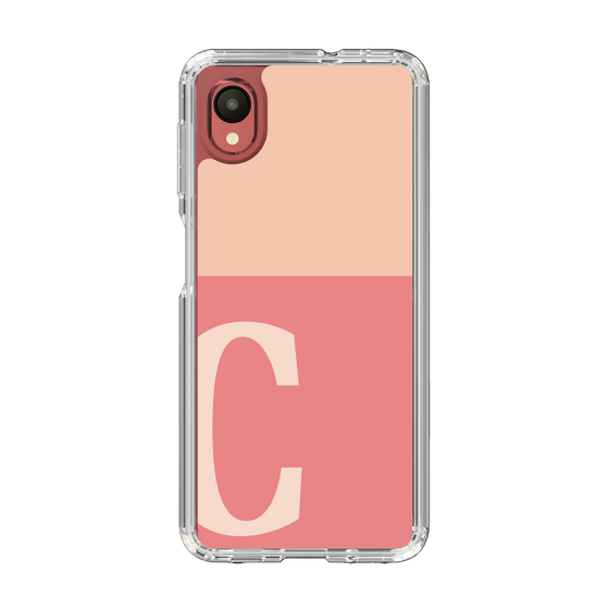 Slim Protection Case［ Original - initial two tone - C pink ］