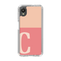 Slim Protection Case［ Original - initial two tone - C pink ］