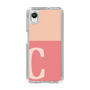 Slim Protection Case［ Original - initial two tone - C pink ］