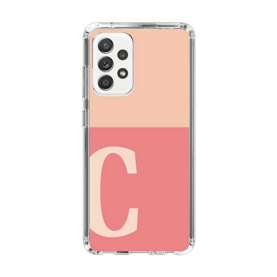 Slim Protection Case［ Original - initial two tone - C pink ］