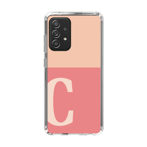 Slim Protection Case［ Original - initial two tone - C pink ］