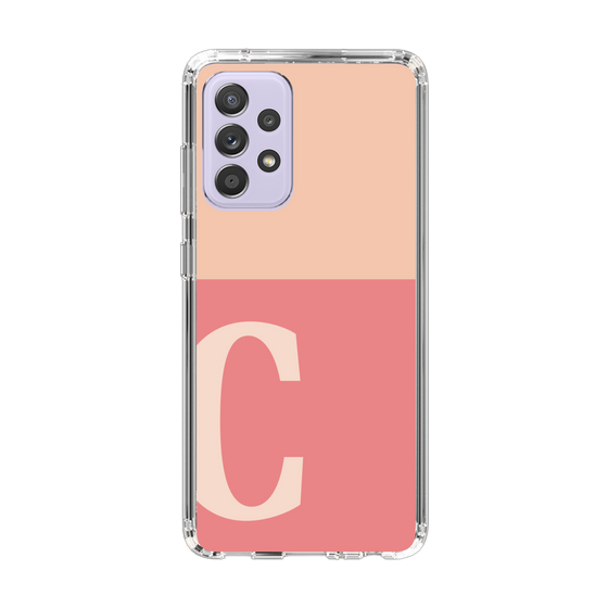 Slim Protection Case［ Original - initial two tone - C pink ］