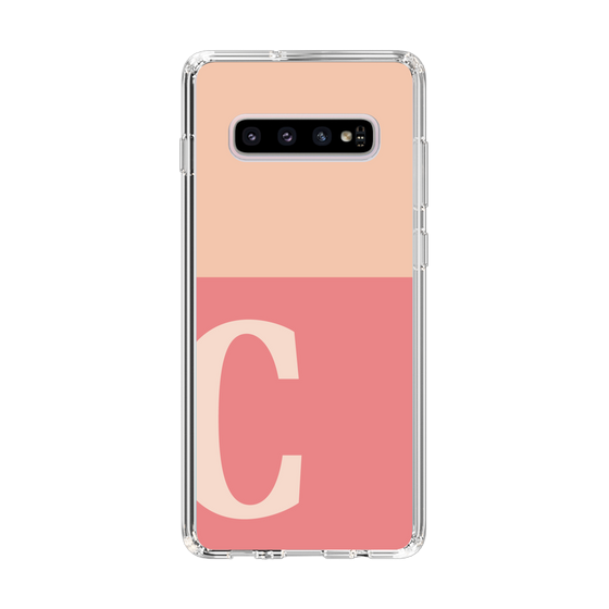 Slim Protection Case［ Original - initial two tone - C pink ］