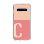 Slim Protection Case［ Original - initial two tone - C pink ］