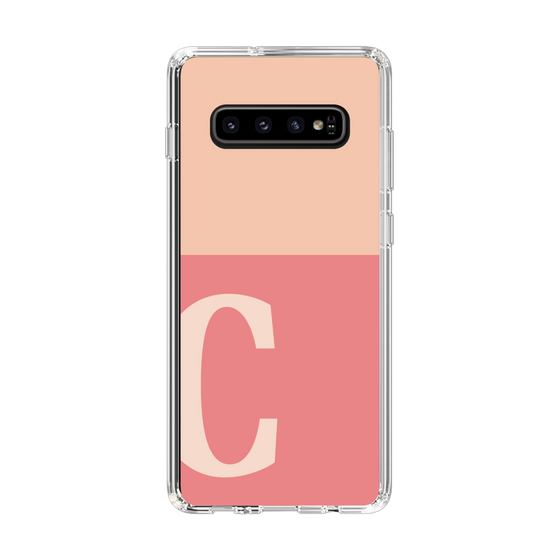 Slim Protection Case［ Original - initial two tone - C pink ］