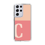 Slim Protection Case［ Original - initial two tone - C pink ］