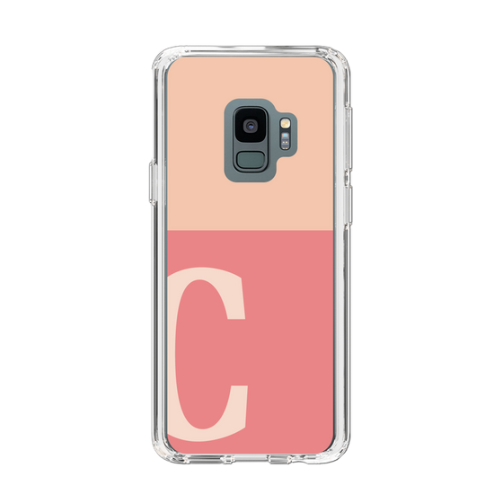 Slim Protection Case［ Original - initial two tone - C pink ］
