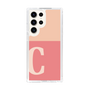 Slim Protection Case［ Original - initial two tone - C pink ］