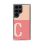 Slim Protection Case［ Original - initial two tone - C pink ］