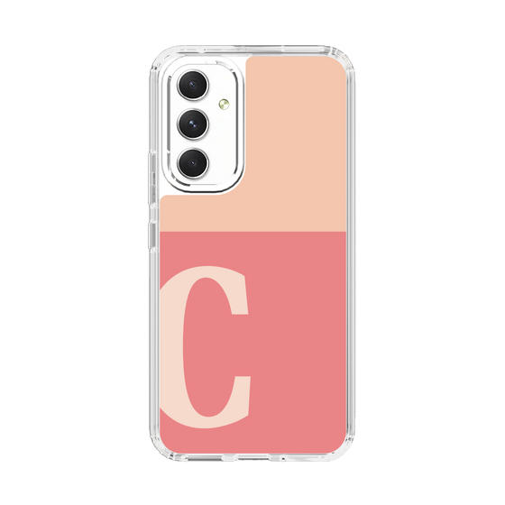 Slim Protection Case［ Original - initial two tone - C pink ］