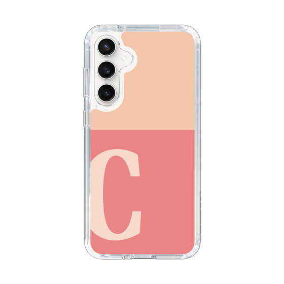 Slim Protection Case［ Original - initial two tone - C pink ］