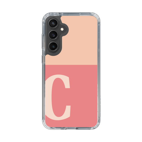 Slim Protection Case［ Original - initial two tone - C pink ］
