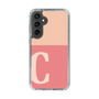 Slim Protection Case［ Original - initial two tone - C pink ］