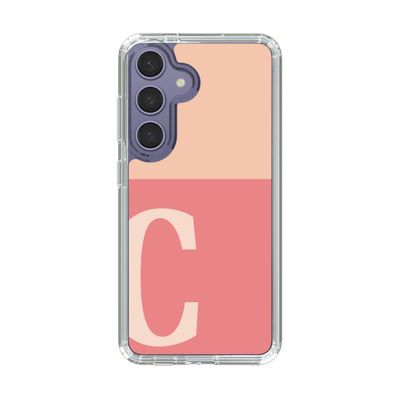 Slim Protection Case［ Original - initial two tone - C pink ］