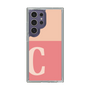 Slim Protection Case［ Original - initial two tone - C pink ］