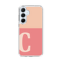 Slim Protection Case［ オリジナル - initial two tone - C pink ］