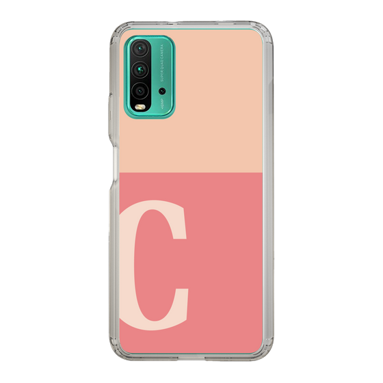 Slim Protection Case［ Original - initial two tone - C pink ］