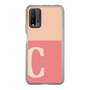 Slim Protection Case［ Original - initial two tone - C pink ］