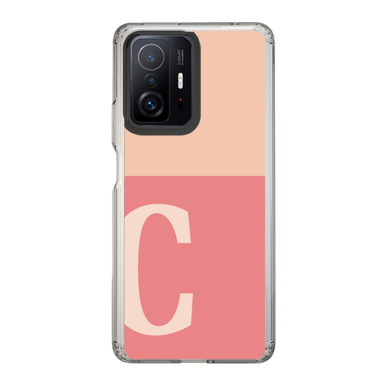 Slim Protection Case［ Original - initial two tone - C pink ］
