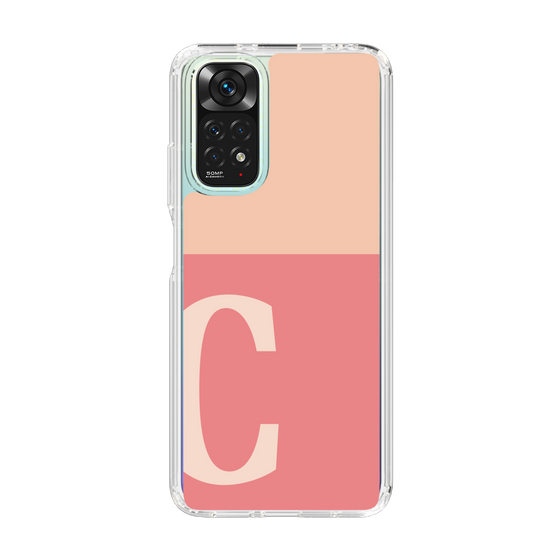 Slim Protection Case［ Original - initial two tone - C pink ］