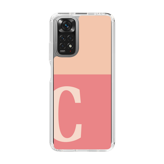 Slim Protection Case［ Original - initial two tone - C pink ］