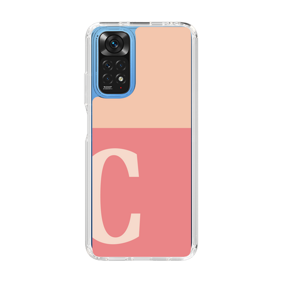 Slim Protection Case［ Original - initial two tone - C pink ］