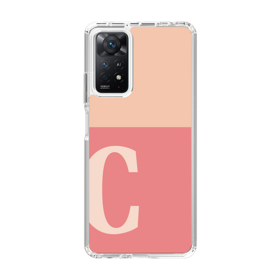 Slim Protection Case［ Original - initial two tone - C pink ］