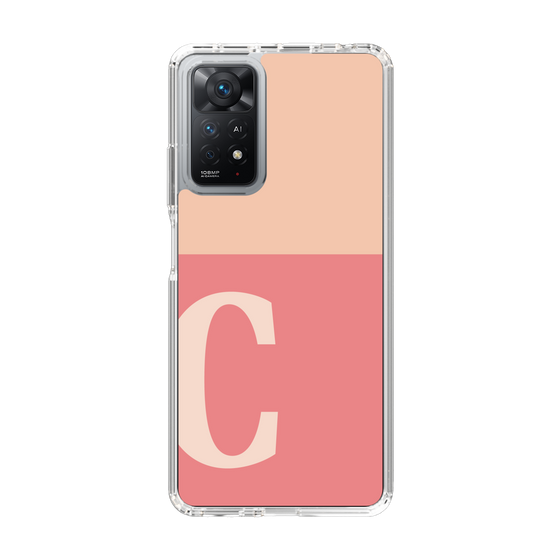 Slim Protection Case［ Original - initial two tone - C pink ］