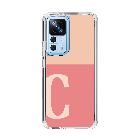 Slim Protection Case［ Original - initial two tone - C pink ］