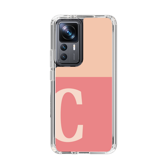 Slim Protection Case［ Original - initial two tone - C pink ］