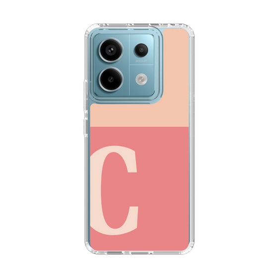 Slim Protection Case［ Original - initial two tone - C pink ］
