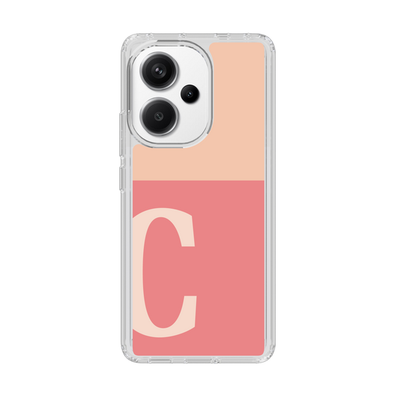 Slim Protection Case［ Original - initial two tone - C pink ］