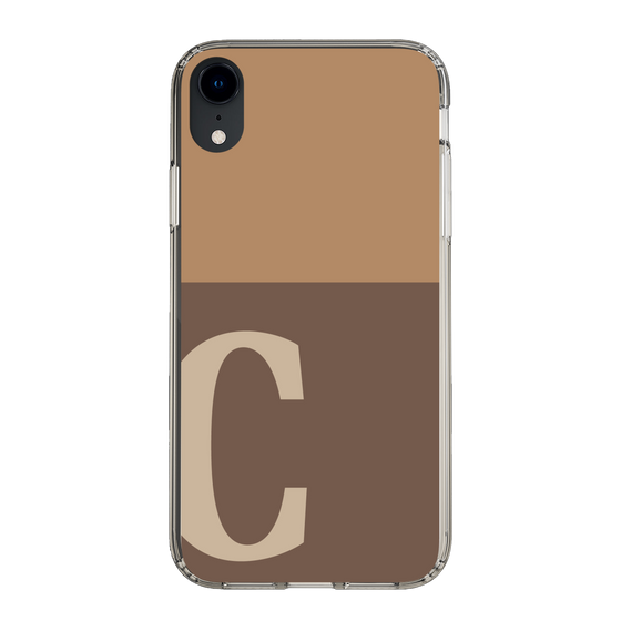 Slim Protection Case［ Original - initial two tone - C brown ］