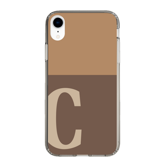 Slim Protection Case［ Original - initial two tone - C brown ］
