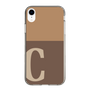 Slim Protection Case［ Original - initial two tone - C brown ］