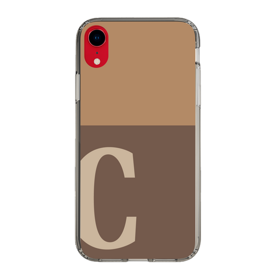 Slim Protection Case［ Original - initial two tone - C brown ］