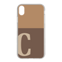 Slim Protection Case［ Original - initial two tone - C brown ］