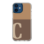 Slim Protection Case［ Original - initial two tone - C brown ］