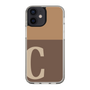Slim Protection Case［ Original - initial two tone - C brown ］
